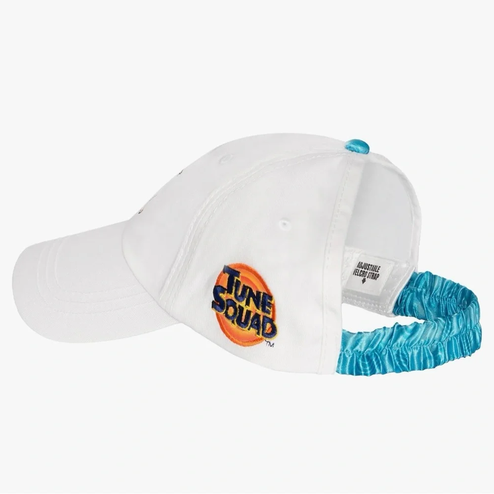Space Jam CURLCAP backless Baseball Hat for natural hair NWT